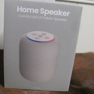 HOME SPEAKER COLORFUL LED LIT FABRIC SPEAKER NIP